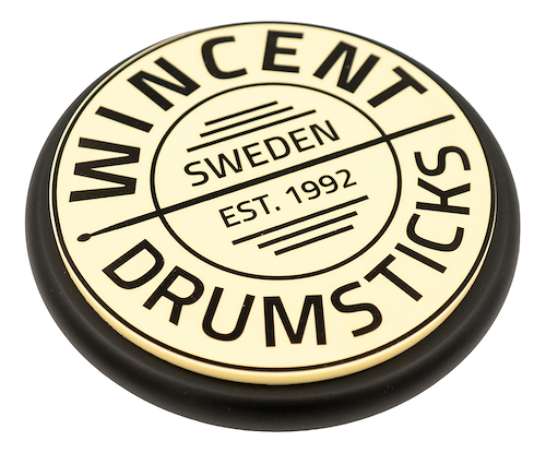 WINCENT -W-6RLP Pad Practica 6 Round Logo montable 8mm