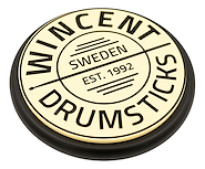 WINCENT -W-6RLP Pad Practica 6 Round Logo montable 8mm