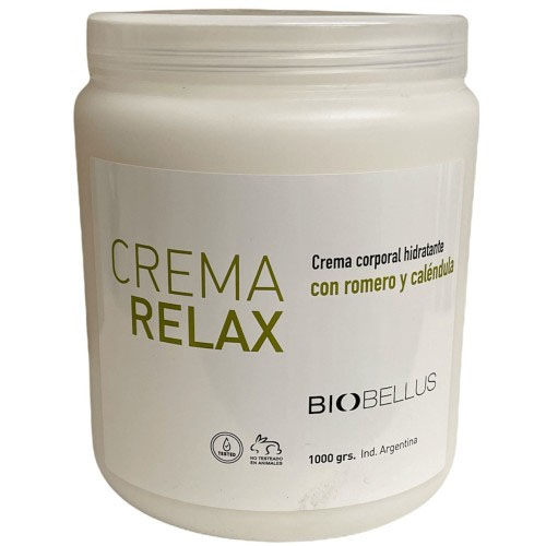 BIOBELLUS Crema Corporal Relax 1000 g