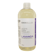 BIOBELLUS Aceite para Masajes Lavanda 500 ml