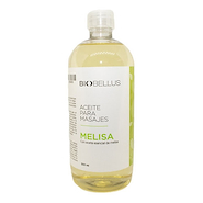 BIOBELLUS Aceite para Masajes Melisa Esencial 500 ml