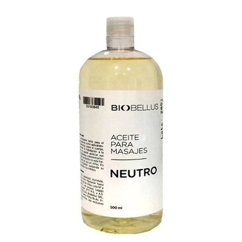 BIOBELLUS Aceite para Masajes Neutro 500 ml