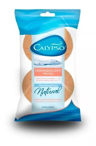 CALYPSO Esponjas Desmaquillantes Facial x 2 unidades