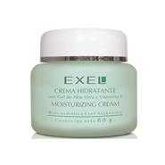 EXEL Crema Hidratante con Gel de Aloe Vera y Vit E 80ml