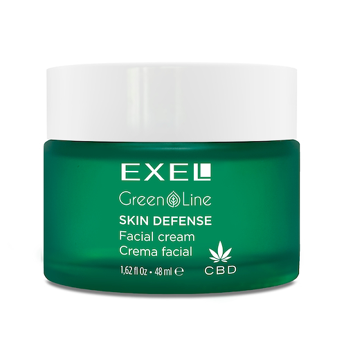 EXEL GREEN LINE Skin Defense Crema Facial con CBD 48ml