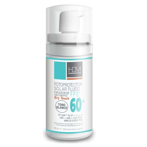 HDM Fotoprotector Solar FPS 60+ Tono Blanco 50cc