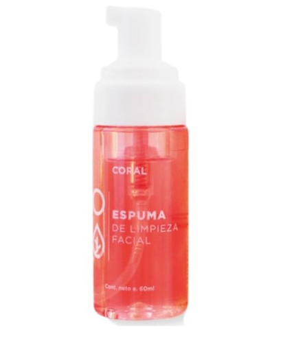 ICONO Espuma de limpieza facial Coral 60ml