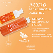 ICONO Espuma de limpieza facial Fix C 400ml