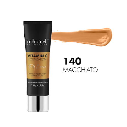 IDRAET PRO MAKEUP Base HD Vitamin C (CF140 - Macchiato) 30ml