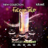 IDRAET PRO MAKEUP Pigmentos en Polvo Colección Fairy Tail