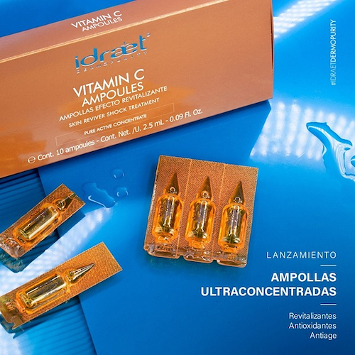 IDRAET Vitamin C Ampollas Skin Reviver 10 unidades