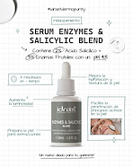 IDRAET Enzymes & Salycilic Blend Serum  PH 4.5 30gr