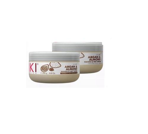 KIKI PRO NAILS Crema para manos de Argan & Almendras 250gr