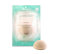 KONJAC Esponja Facial con Fina Arcilla Verde Francesa