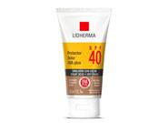 LIDHERMA Protector solar UVA plus SPF 40 Toque seco Color