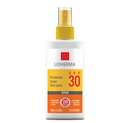 LIDHERMA Protector solar UVA plus SPF 30 spray 150g