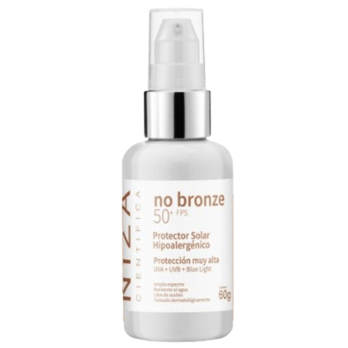 NIZA No Bronze Protector Solar Hipoalergénico FPS50 60g