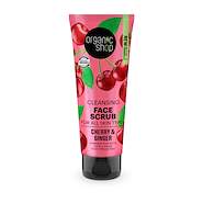 ORGANIC SHOP Exfoliante facial limpiador Cereza y Jengibre 75ml