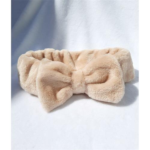 TIENDA BEAUTY Vincha de Peluche Camel