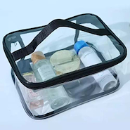 TIENDA BEAUTY Neceser transparente grande