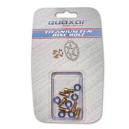 QUAXAR TORNILLO P/DISCO TI-AZUL