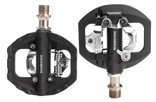 ROCKBROS. PEDAL AUTOMATICO MTB C/PLATAFORMA - $ 73.676