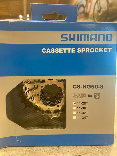 SHIMANO CASSETTE HG50-8 - $ 46.575