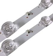 6587 Kitx2 De 12 Leds SANYO LCE43SF1500 TH4321FH5 43V35KP 80cm 3v
