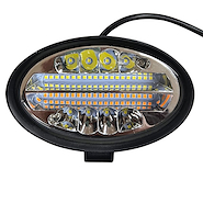 Burteo Faro Led Ovalado 30 Led 90W Color Blanco Funciones Flash
