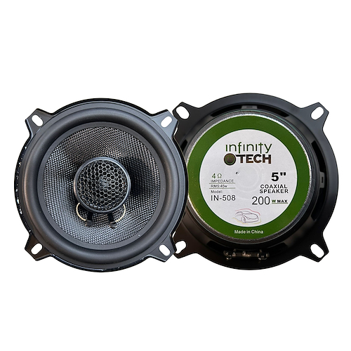 Infinity Tech Juego De Parlantes 5 Pulgadas Premium  200W - $ 35.095