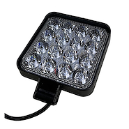 Infinity Tech Faro Led 16 Led Cuadrado  48 Watts Blanco 12V  24V Mini