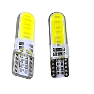 Infinity Tech Lampara Led Posicion T10 6 Led Siliconado Chip Cob  12V