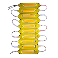 Infinity Tech Modulo Led x 10 und Chip Cob Piraña 12V Amarillo