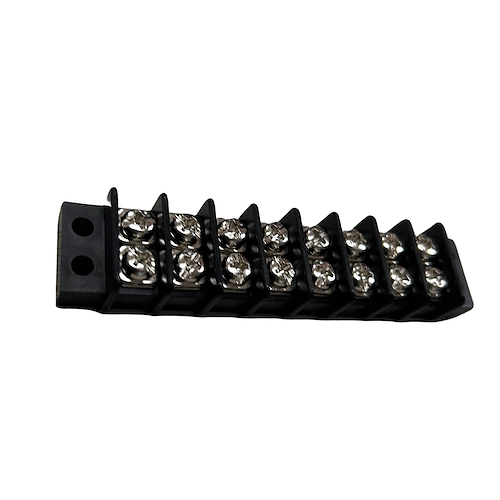 Infinity Tech Bloque de terminales barrera de doble fila  8 polos - $ 1.551