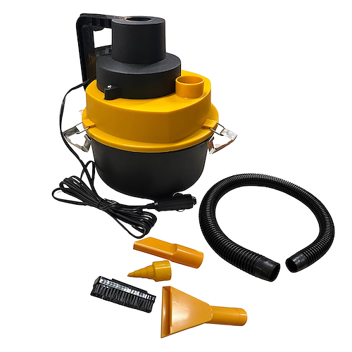 Infinity Tech Aspiradora Tacho 3l Limpia Alfombra Polvo 12v Portatil Auto - $ 24.525