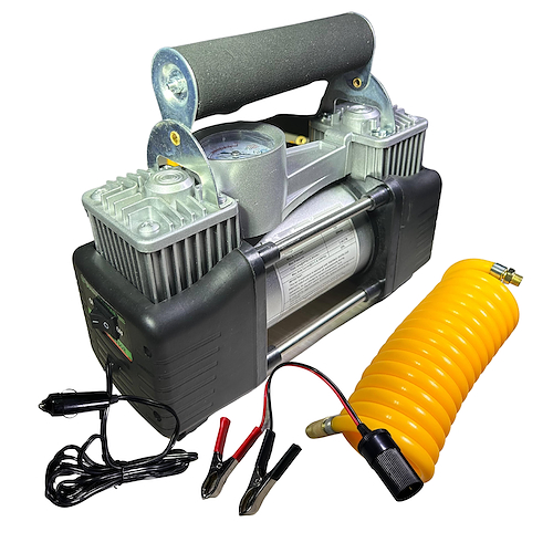 Infinity Tech Compresor Aire 2 Pistones 30MM, 15 amps,12V, 150PSI - $ 49.063