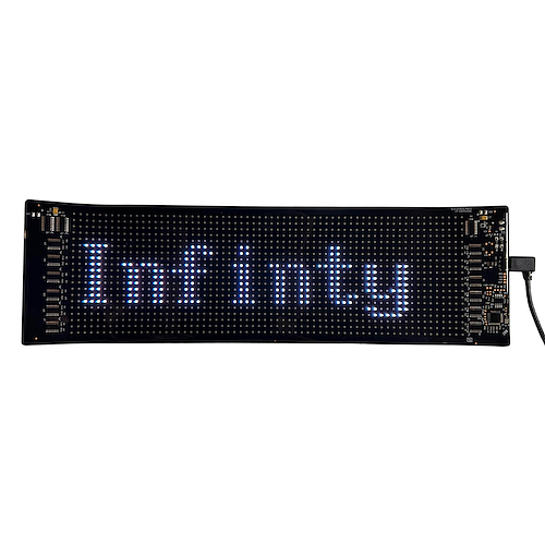 Infinity Tech Cartel LED 20*64 pixeles 1280 LED Tamaño del producto 10.2*34.8cm - $ 62.089