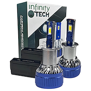 Infinity Tech Cree Led C8 IT Con Chip Csp 12V  Disipador Con Cooler