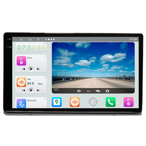 Infinity Tech Stereo Multimedia Especifico Serie A18 Toyota 2017+ 8¨Android 14 4 Ram + 64G Carplay 8Cor - $ 529.639