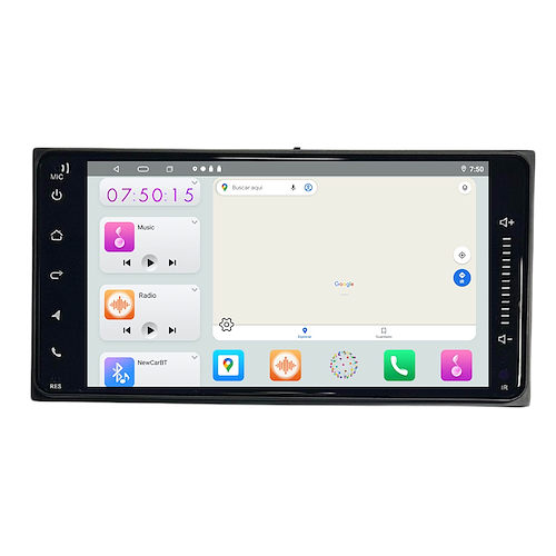 Infinity Tech Stereo Multimedia Especifico Serie A18 Toyota 8¨ Android 14 2 Ram + 32G - Carplay 8 Core - $ 385.919