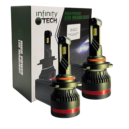 Infinity Tech Cree Led S11 Con Chip Csp 12V  Disipador Con Cooler Cambus 120W - $ 39.372