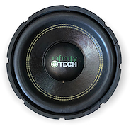 Infinity Tech Subwoofer 12 Pulgadas Doble Bobina (Reparados Sin Garantia)
