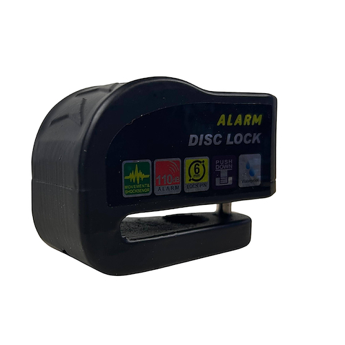 Infinity Tech Candado Traba Disco Para Moto Con Alarma - $ 15.213