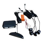 Infinity Tech Sensor De Estacionamiento Con Led Y Sonoro De Color Negro