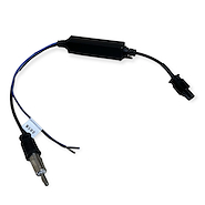 Infinity Tech Adaptador Antena Cable Antena Facka  Con Booster Amplificador De Señal