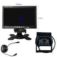 Infinity Tech Camara Pantalla De 7 Pulgada + 1 Camara Hd