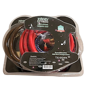 Infinity Tech Kit Cable Kit Cable Mediano Para Potencia  0 Gauge