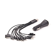 Kube Cargador Usb Con Multiadaptador 12V / 24V Output 5V  1000Ma
