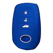 Kube Cubre Llave De Silicona Toyota 3 Botones  Hilux - Sw4 2016 Blue
