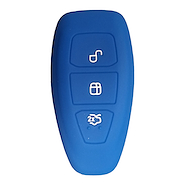 Kube Cubre Llave De Silicona Ford Kuga - Mondeo - Fiesta Ovalada Blue